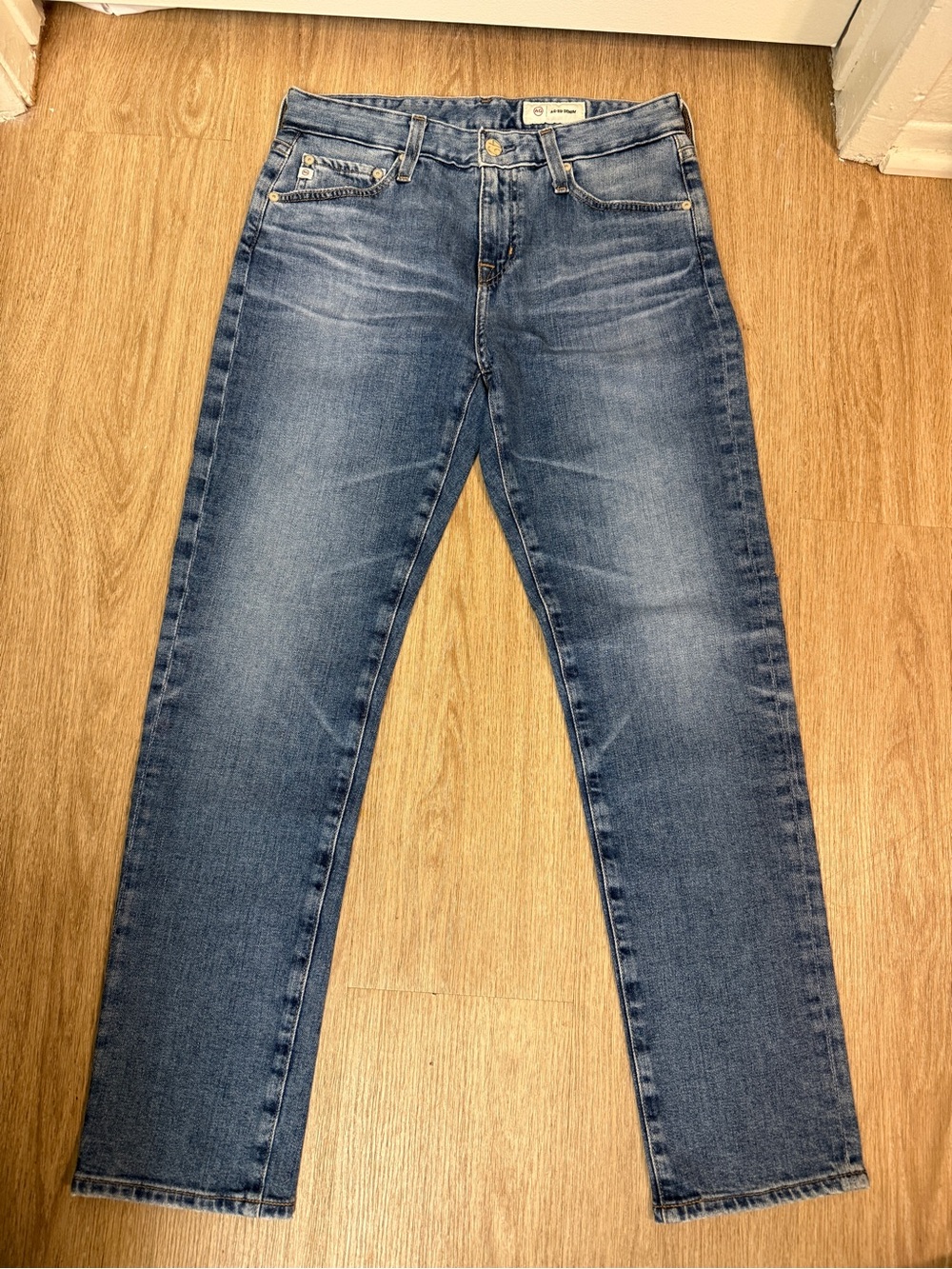 Never Worn AG Adriano Goldschmied AG-ED Denim Straight Leg Jeans Size 25